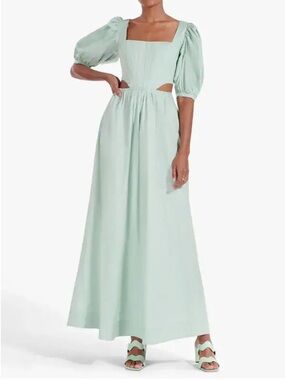 women's halter midi dress Lost Pattern Women's Coco Dream Halter Midi Dress - Green main image 1